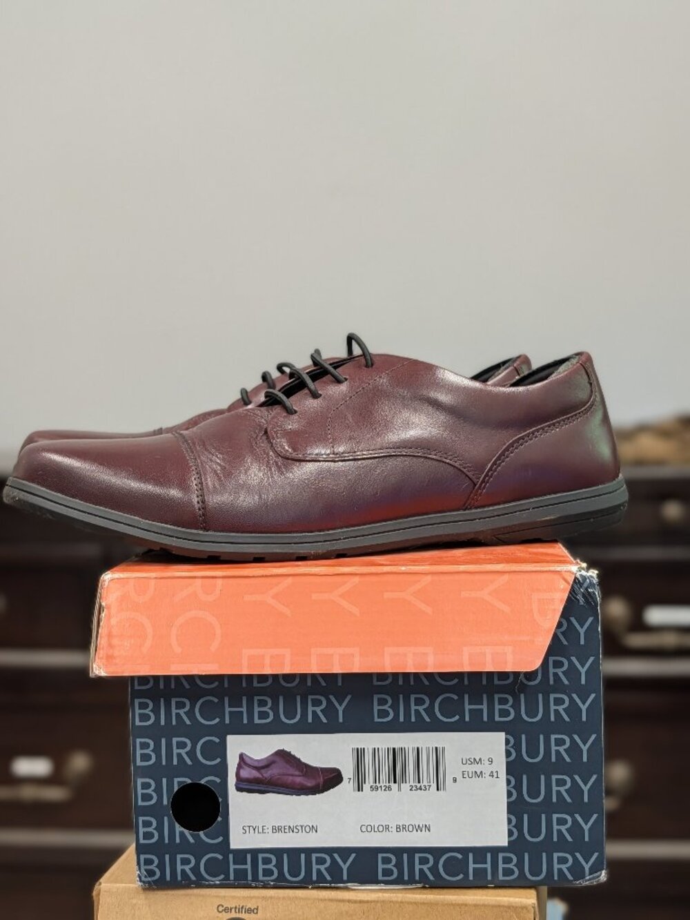 Birchbury Brenston Zero Drop Dress Shoes